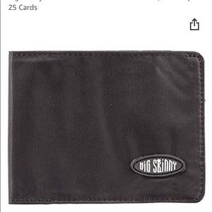 Big Skinny Mens Bifold wallet